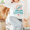 Skyline city Miami Dolphins 2023 AFC East Division Champions signatures hoodie, sweater, longsleeve, shirt v-neck, t-shirt