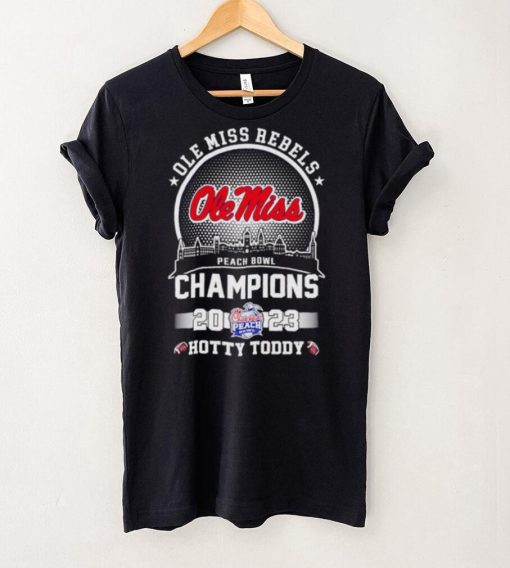 Skyline city Ole Miss Rebels Peach Bowl Champions 2023 Hotty Toddy hoodie, sweater, longsleeve, shirt v-neck, t-shirt