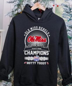 Skyline city Ole Miss Rebels Peach Bowl Champions 2023 Hotty Toddy hoodie, sweater, longsleeve, shirt v-neck, t-shirt