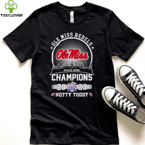 Skyline city Ole Miss Rebels Peach Bowl Champions 2023 Hotty Toddy hoodie, sweater, longsleeve, shirt v-neck, t-shirt