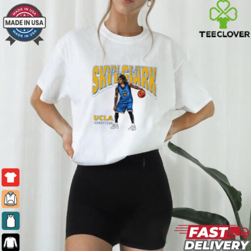 Skyy Clark UCLA Bruins signature cartoon shirt