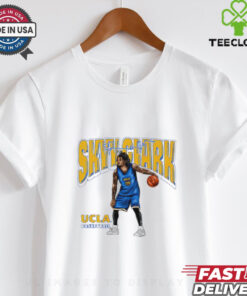 Skyy Clark UCLA Bruins signature cartoon shirt