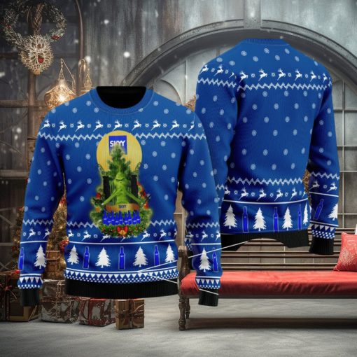 Skyy Vodka Lover Grinch Snow Ugly Christmas Sweater Unisex Sweater For Men And Women