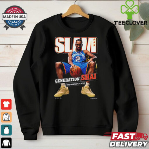 Slam 254 Cover Tee Generation Shai Gilgeous Alexander Unisex T Shirt