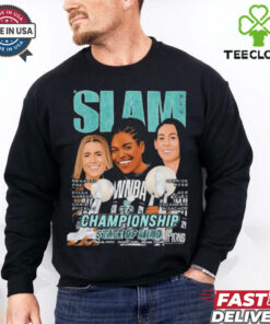 Slam Championship State Of Mind Sabrina Ionescu Jonquel Jones Breanna Stewart T shirt