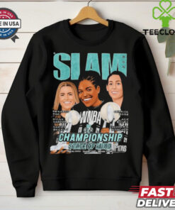 Slam Championship State Of Mind Sabrina Ionescu Jonquel Jones Breanna Stewart T shirt