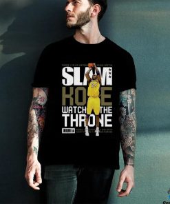 Slam Cover With Kobe Bryant Watch The Throne T Shirt