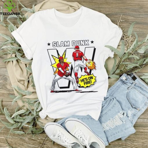 Slam Dunk De La Cruz And Matt Mclain Mlbpa He’S On Fire T Shirt