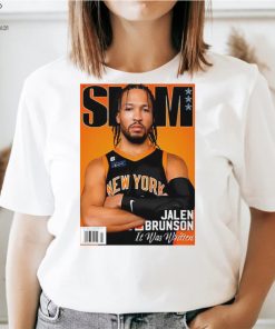 Slam Jalen Brunson it was written poster shirt