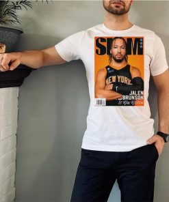 Slam Jalen Brunson it was written poster shirt