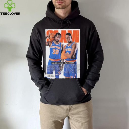 Slam Julius Randle + Rj Barrett Restore The Feeling Shirt