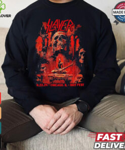 Slayer September 22, 2024 Chicago, IL Riot Fest Shirt