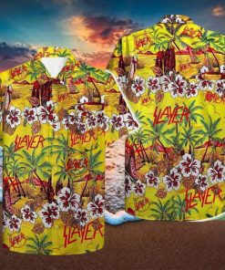 Slayer Tropical Flowers 2024 Summer Trending Hawaiian Shirt