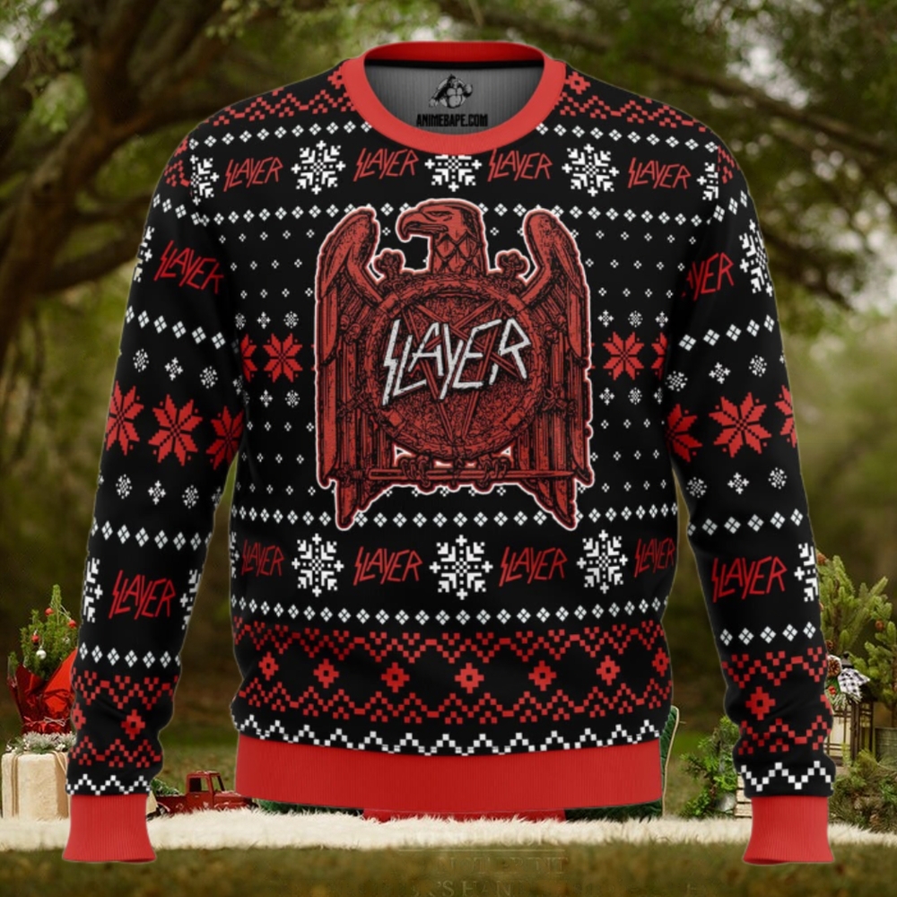 Slayer Ugly Christmas Sweater Slayer Ugly Christmas Sweater