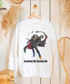 Slayer guilty gear jacking my dandy rn hoodie, sweater, longsleeve, shirt v-neck, t-shirt