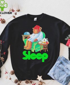 Sleep Tea Bear Funny Shirt