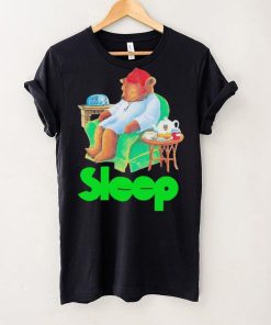 Sleep Tea Bear Funny Shirt