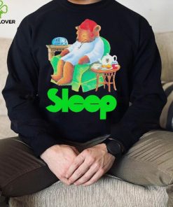Sleep Tea Bear Funny Shirt