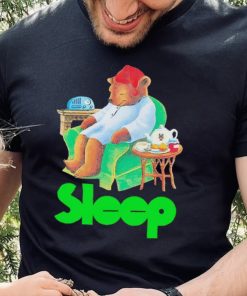 Sleep Tea Bear Funny Shirt