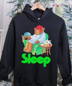 Sleep Tea Bear Funny Shirt