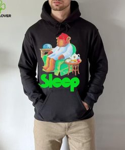 Sleep Tea Bear Funny Shirt