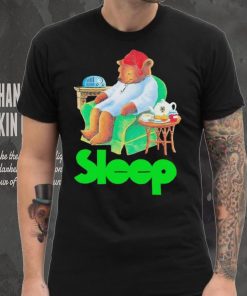 Sleep Tea Bear Funny Shirt
