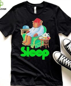 Sleep Tea Bear Funny Shirt