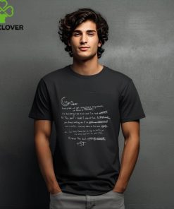 Sleep Theory Merch Paper Hearts Script Shirt