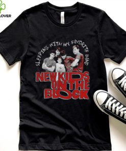 Sleeping with my favorite band New Kids on the Block 2022 shirt