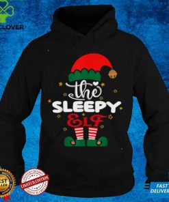 Sleepy Elf Matching Family Group Christmas Party Pajama T Shirt