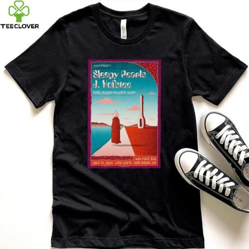 Sleepy Pearls J. Hofstee July 21, 2024 Lou Lou’s, San Diego CA Limited Poster Shirt