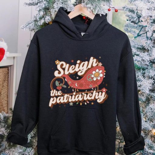 Sleigh The Patriarchy Feminist Feminism Christmas T Shirt