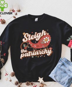 Sleigh The Patriarchy Feminist Feminism Christmas T Shirt