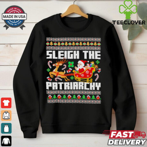 Sleigh The Patriarchy christmas shirt