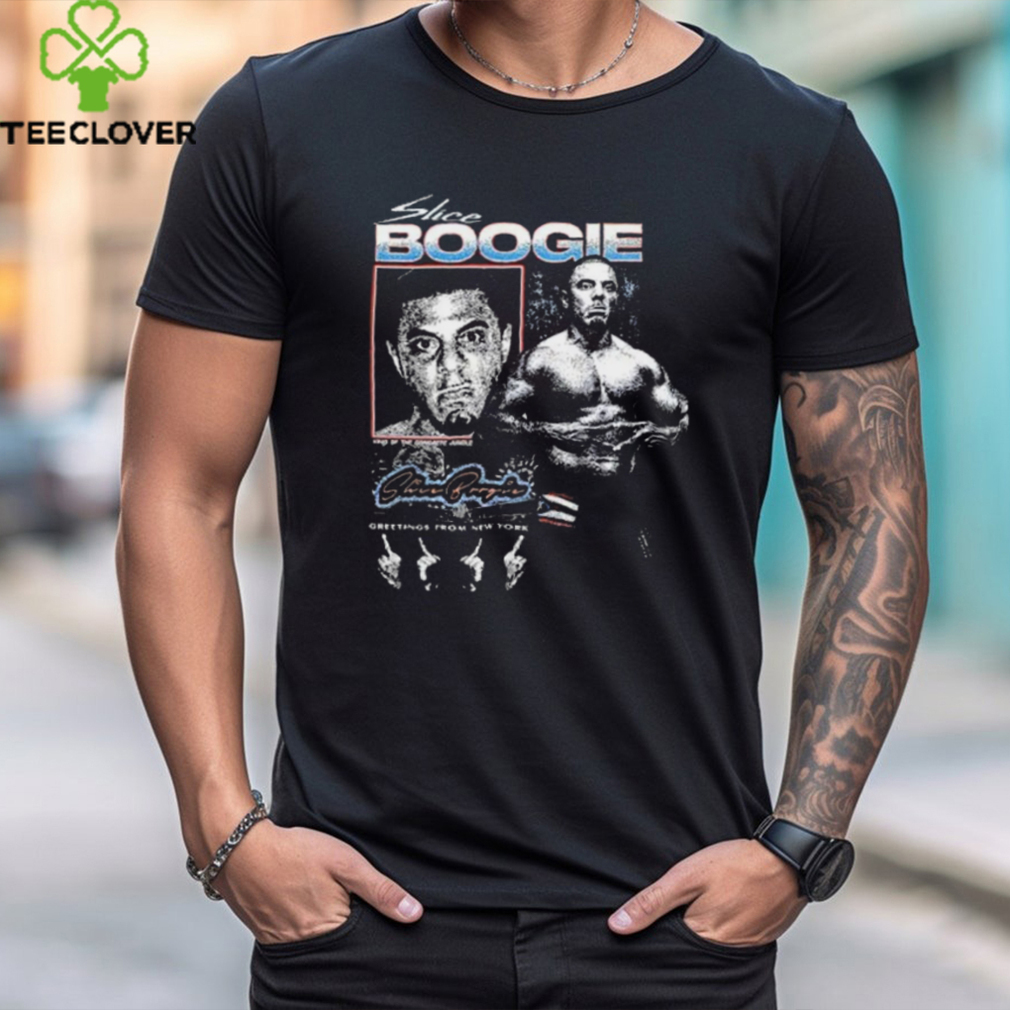 Slice Boogie King Of The Concrete Jungle Greetings From New York Retro Shirt Slice Boogie King Of The Concrete Jungle Greetings From New York Retro Shirt