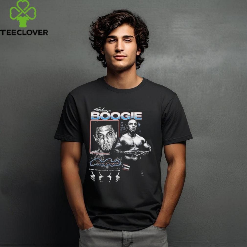 Slice Boogie King Of The Concrete Jungle Greetings From New York Retro Shirt Slice Boogie King Of The Concrete Jungle Greetings From New York Retro Shirt