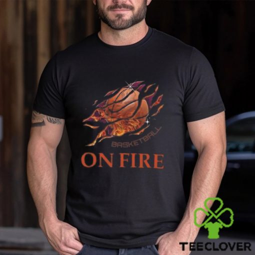 Slideer Basketball On Fire Classic Shirt