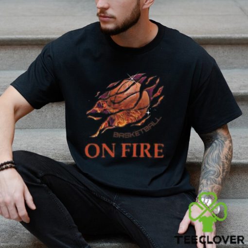 Slideer Basketball On Fire Classic Shirt