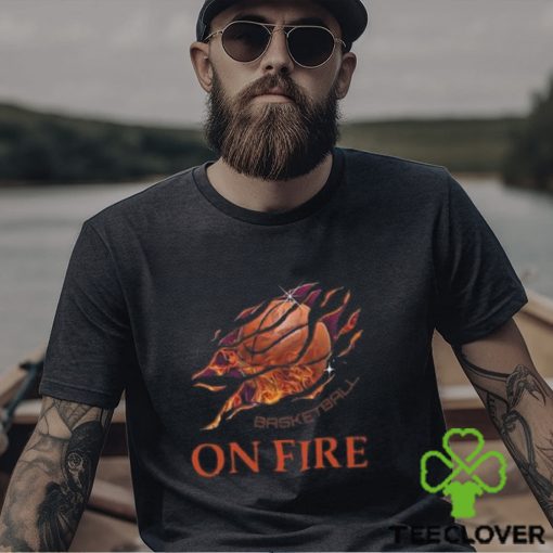 Slideer Basketball On Fire Classic Shirt