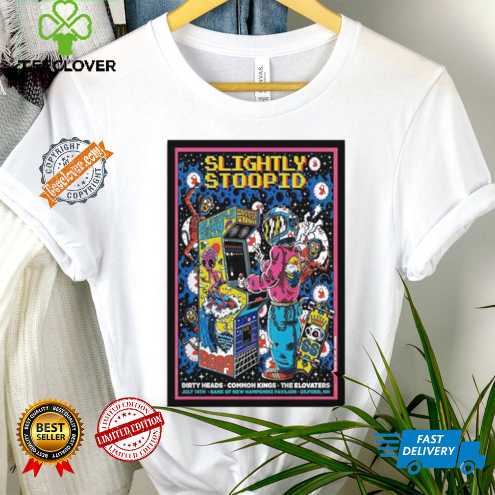 Slightly Stoopid July 14 2024 BankNH Pavilion in Gilford NH Poster Shirt Slightly Stoopid July 14 2024 BankNH Pavilion in Gilford NH Poster Shirt