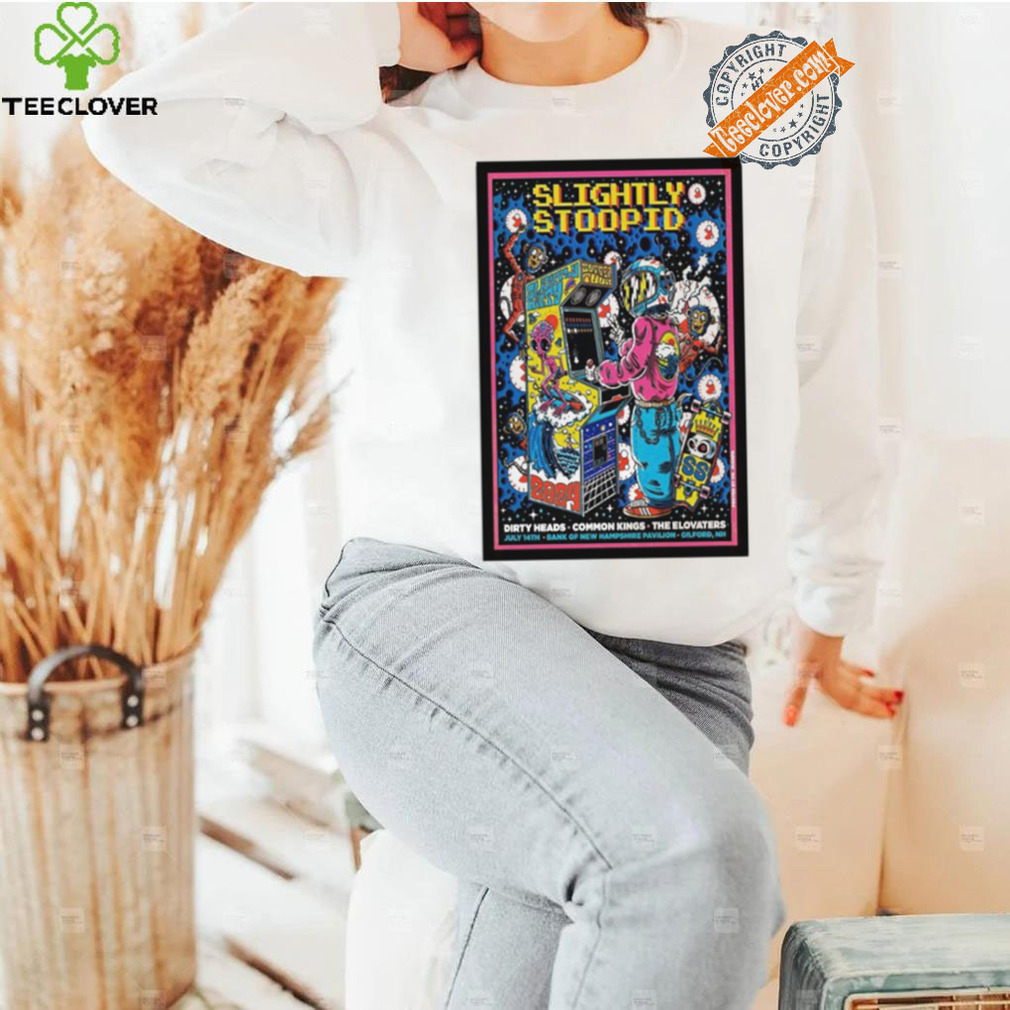 Slightly Stoopid July 14 2024 BankNH Pavilion in Gilford NH Poster Shirt Slightly Stoopid July 14 2024 BankNH Pavilion in Gilford NH Poster Shirt