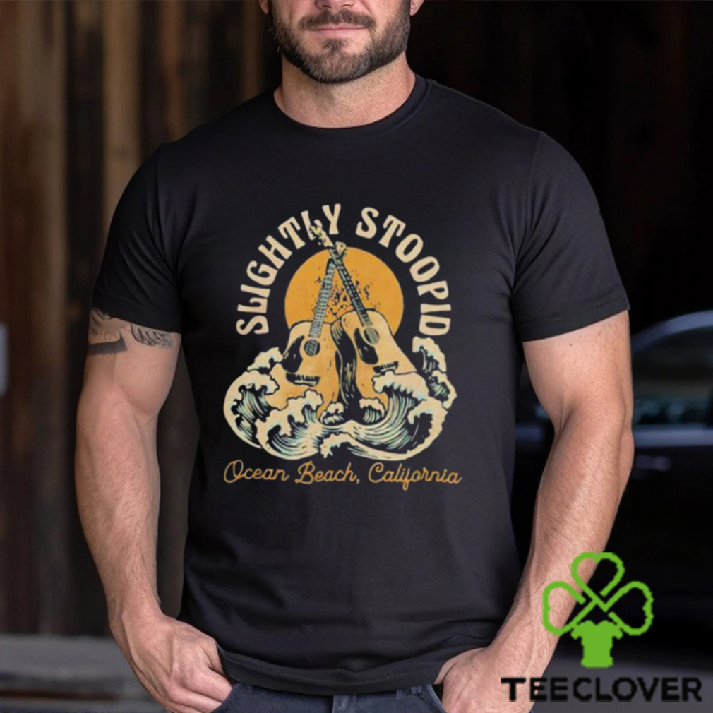 Slightly Stoopid Merch Acoustic Beach T Shirt Slightly Stoopid Merch Acoustic Beach T Shirt