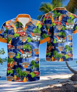 Slim Fit Body New York Knicks Hawaiian Shirt