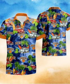 Slim Fit Body New York Knicks Hawaiian Shirt