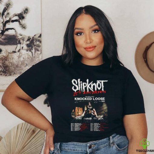 Slipknot 25th Anniversary Tour Shirt