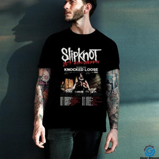 Slipknot 25th Anniversary Tour Shirt