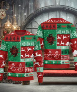 Slipknot Band Reindeer Snowman Ugly Sweater