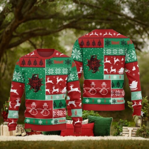 Slipknot Band Reindeer Snowman Ugly Sweater