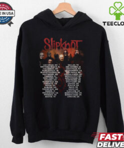 Slipknot Here Come The Pain Schedule Of Tour 2024 Shirt