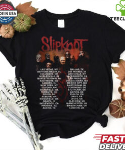 Slipknot Here Come The Pain Schedule Of Tour 2024 Shirt